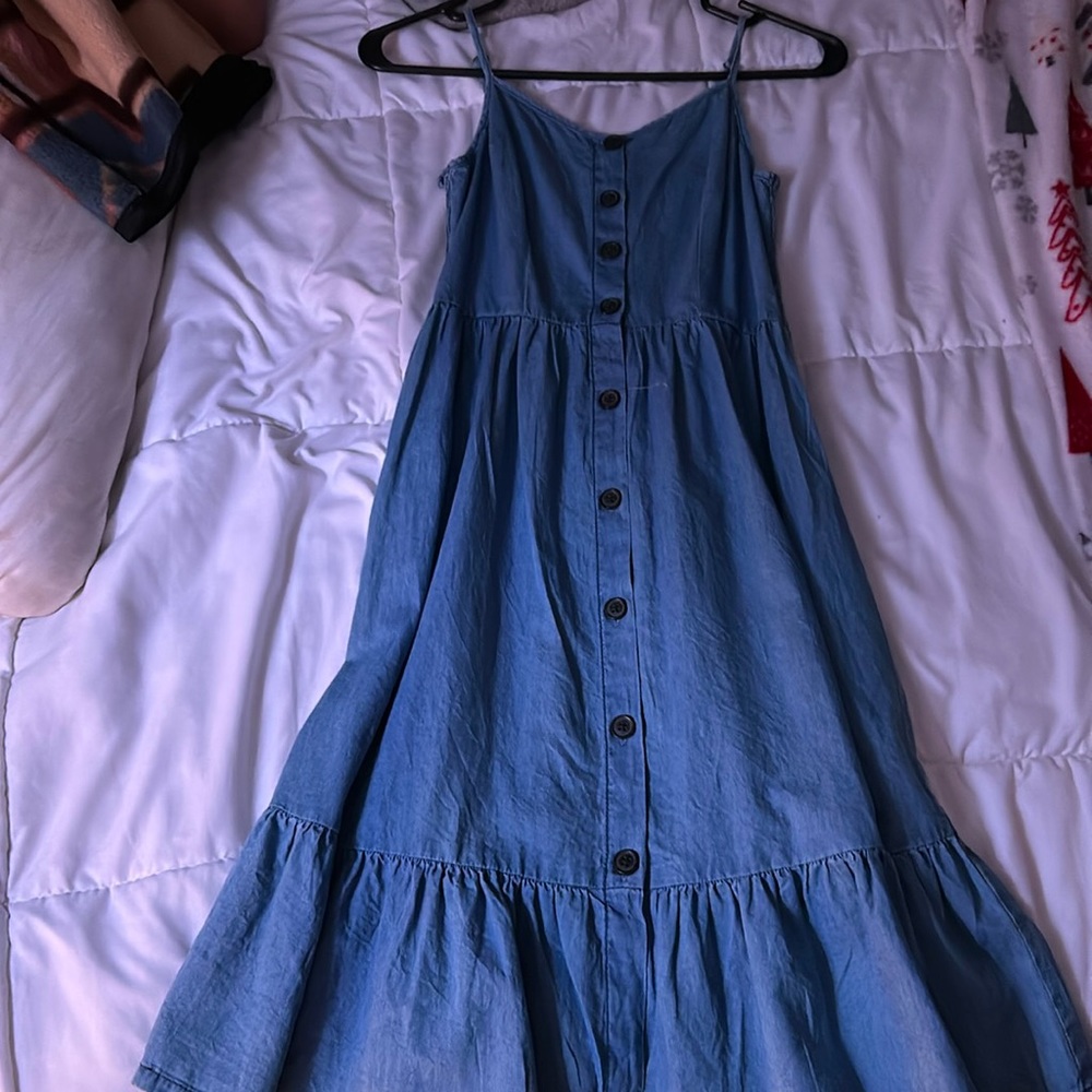 Size extra small denim dress